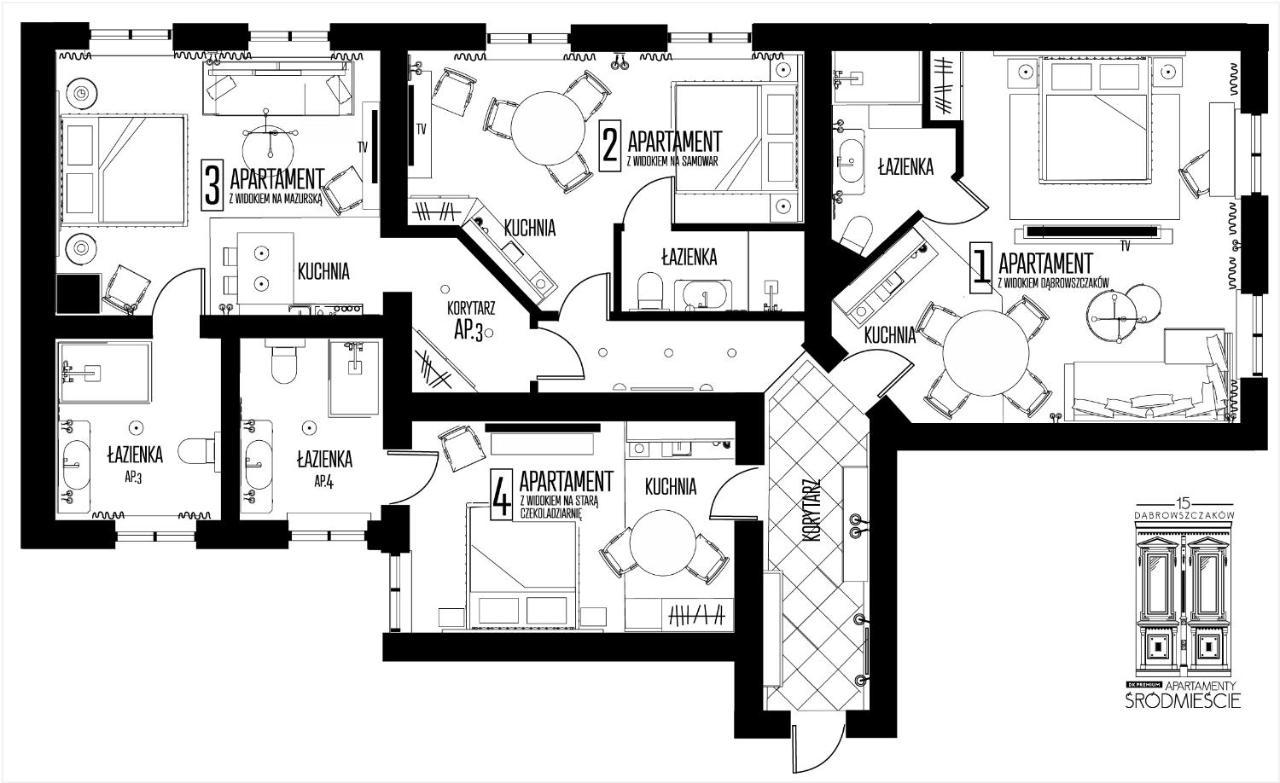 Dk Premium Srodmiescie Apartment Olsztyn (Warmian-Masurian)